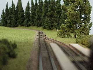 Blick aus dem Führerstand