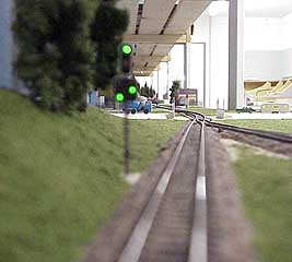 Blick aus dem Führerstand