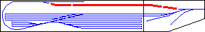 Kehrschleifenabschnitt