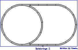 Gleisplan zweite Etappe