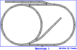 Gleisplan dritte Etappe