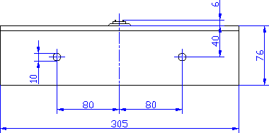 Modul-Stirnbrett