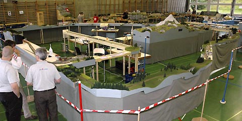 Modellbahnausstellung, September 2009 Appenzell - Überblick