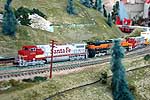 BNSF Containerzug