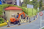 Strassenbaustelle in Deutschland