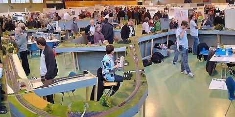 Eisenbahn Modellbautage Winterthur, Oktober 2011 - Überblick
