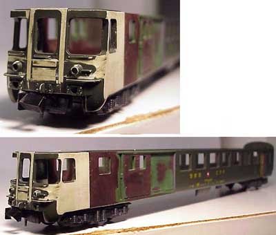 Steuerwagen BDt: Rohbau