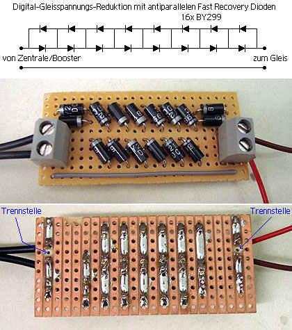 Digital-Spannungsreduktion mit BY299