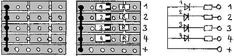 Hauptsignal: Platine und Bestückung