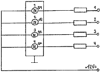 Hauptsignal: Schaltschema