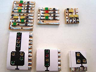 Eigenbau-Signale für Domino 160 light